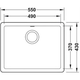 Resim Hafele Lazio Carbon Siyah Granit Eviye Siyah 