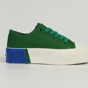 Resim Benetton Yeşil Kadın Spor Ayakkabı BN-30941 