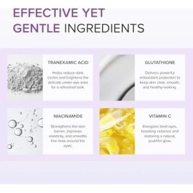 Resim Terletmez Shop Mary&may Tranexamic Acid+Glutathion Aydınlatıcı Göz Çevresi Kremi 30 gr 