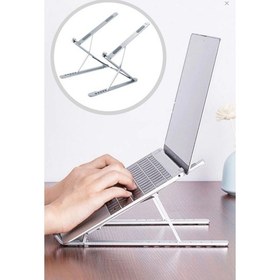 Resim Eylin Ticaret Ayarlanabilir Dizüstü Destek Tabanı Katlanabilir Taşınabilir Laptop Sehpası Yükseltici 