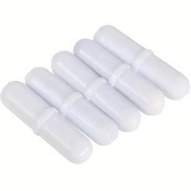 Resim 5 Adet Laboratuvar Manyetik Çubuk Silindirik Manyetik Karıştırıcı Çubuğu Manyetik Karıştırıcı - Mixer Karıştırma Çubukları Laboratuvar Manyetik Karıştırıcı 