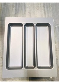Resim Mobilya Aksesuarlarıçekmece Içi Kepçelik 42 49 Cm 38 41 Cm'e Kadar Kısaltılabilir. Gri 