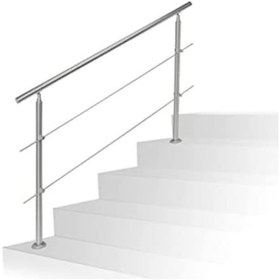 Resim MERDİVEN KORKULUK BALKON KÜPEŞTE KORKULUK HAVUZ TUTAMAK (100 cm ) 