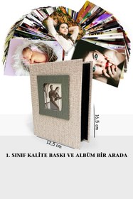 Resim Baskıkafası Fotoğraf Baskısı Albümlü Paket 100 Adet 10x15 Fujifilm Kart 