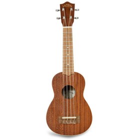 Resim Lanikai MA-S Maun Soprano Ukulele (Başlangıç - Soprano Boy) | Tamamı Maun (Mahogany) Gövde, Sıcak ve Geleneksel Ton, Krom Açık Mekanizma Burgular | Ölçüler: 12 Perde / Soprano Boy 