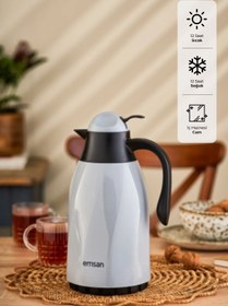 Resim Emsan Sırça Termos 1.3 Litre Gri 