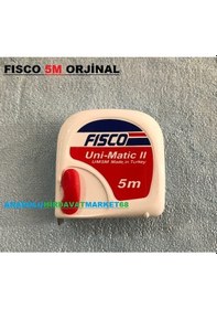 Resim Fisco 5 Metre Çelik Şerit Metre 5 Metrelik Metre 