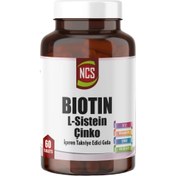 Resim NCS Biotin L Sistein Çinko 60 Tablet 