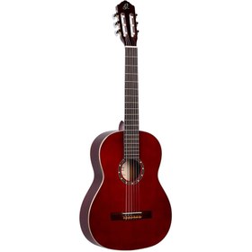 Resim Ortega R121WR Klasik Gitar (Wine Red) 