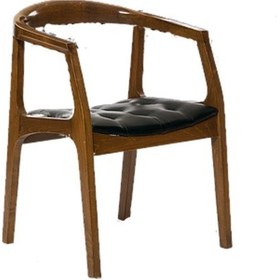 Resim Bengimobilya Zus589 Tam Kolçak Sağlam Sandalye Kayın Torna Retro Iskelet Parla 