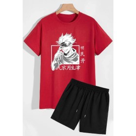 Resim Trendypassion Anime Şort T-Shirt Eşofman Takımı 