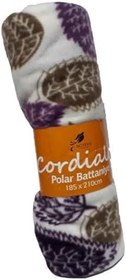 Resim İki Kişilik 185x210 Ebatlarında Sıcak Tutan Kalın Polar Battaniye Soğuk Havalarda Yardımcınız 