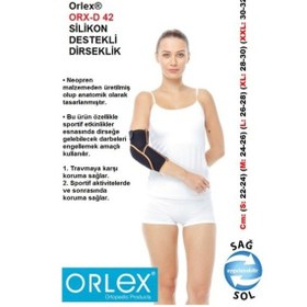 Resim Orlex Silikon Destekli Dirseklik 