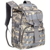 Resim Chuangyinshop Acu 10 57 Galon Taktik Sirt Cantasi Dayanikli Asetat Kumas Fermuarlı Su Gecirmez Degil Laptop Bolmeli Cok Cepli Hiking Trekking Acil Durum Ekipmani - Siyah 