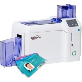 Resim pointman NR300 Retransfer Kimlik Kartı Yazıcısı | Çift Taraflı | PO-NR300D 