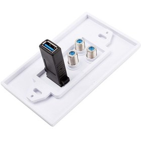 Resim Ti-Mesh Usb 3.0 1*A Female +2*F Female 70 Mm X 115 Mm 