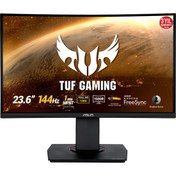 Resim Asus Tuf Gaming VG24VQ 23.6" 144Hz 1ms (HDMI+Display) Freesync Curved Monitör 