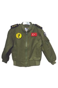 Resim FLY T-SHIRT Çocuk Pilot Montu - Yeşil 