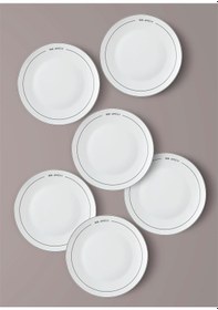 Resim The Mia Round Servis Tabağı 6 Kişilik 