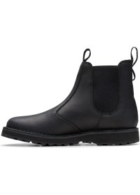 Resim Clarks Siyah Erkek Bot Solsbury Easy 
