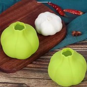 Resim 1/3 Adet Silikon Sarımsak Soyucu, Mutfak için Uygun Sarımsak Soyma Aracı, Kolay ve Hızlı Temizlenebilir Pratik Mutfak Aleti 