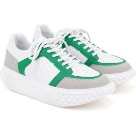 Resim Desa Kadın Yeşil Spor Ayakkabı 