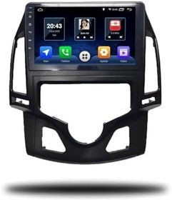 Resim MarTechno Android Multimedya Dijital Klima 4GB RAM 64GB Hafıza Hyundai i30 2011-2014 ile uyumlu 