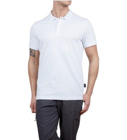 Resim Alpinist Stratus Erkek Polo T-shirt 600303-byz Beyaz 