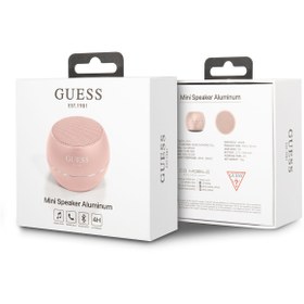 Resim Guess Mini Bluetooth Speaker Guess Alüminyum Alaşım Gövde Tasarımlı Hoparlör Portable 