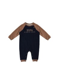 Resim U.S. Polo Assn. Çırçıt Detay Lacivert Bebek Tulum Lacivert 
