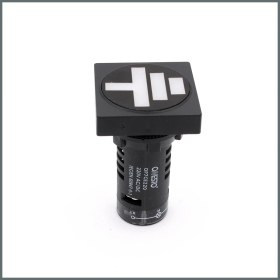 Resim Onesto Ledli Toprak Göstergesi 220VAC/DC (Kare) 