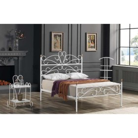 Resim Mobilya Dükkanım Bergama Metal Karyola 140x190 ARM085 