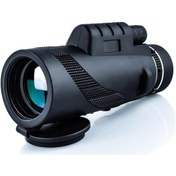 Resim Monoküler Teleskop, Monoküler Dürbünler 40x60 Hd Zoom, Akıllı Telefon Tutucu İçin Tripod İle 
