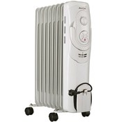 Resim Awox Dilimfit Plus 8 Yağlı Radyatör Gri 
