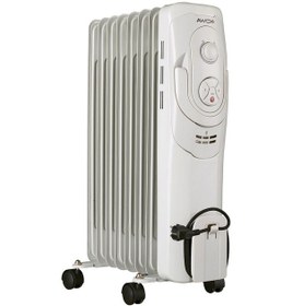 Resim Awox Dilimfit Plus 8 Yağlı Radyatör Gri 