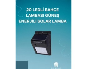 Resim Store Mania Ieg™ Hareket Sensörlü Solar Lamba | 120° Algılama Açısı 3-4 Metre Mesafe Suya Dayanıklı L 