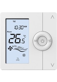Resim Smallart Kaset Tipi Fancoıl Dijital Oda Termostatı Sm-2103-sedm 