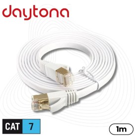 Resim Daytona Cat7 Gigabit Flat Ethernet RJ45 Modem 10GBPS 600MHZ Internet Kablosu A4256 