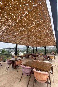 Resim Teleskopik Açılıp-Kapanabilir Dalgalı Kamuflaj Desenli Gölgelik Tente Sistemi (1.5 m x 3.5 m) 