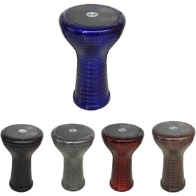 Resim Manuel Raymond DDDBL Döküm Darbuka (Mavi) | İşlemeli Tasarım Yüksek Ses Çıkışı 