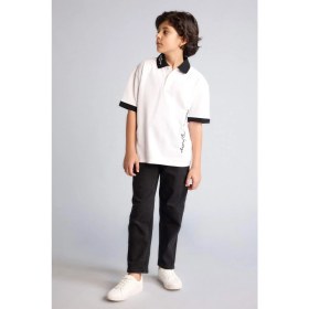 Resim DeFacto Oversize Pike Kısa Kollu Polo Tişört Erkek Çocuk G8669A826SM 