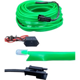 Resim Neon Ip Şerit Led 2 Metre Yeşil 