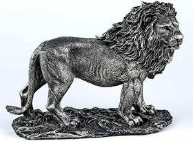 Resim saksı deposu Aslan Heykeli Gümüş 