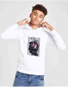 Resim Fight Club Baskılı Unisex Çocuk Kapüşonlu Beyaz Sweatshirt (528894181) Beyaz 