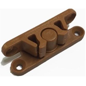 Resim Pvc Sineklik Çıt Çıt Kilit Altın Meşe (Açık Kahverengi) 10'Lu 