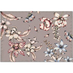 Resim Şah Amerikan Servis 6'lı Set - 50 x 35 CM N11.434 Çok Renkli 