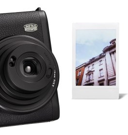 Resim Fujifilm Instax Mini 99 Siyah Fotoğraf Makinesi ve 20'li Film 