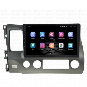 Resim Celali Tuning Honda Civic Fd6 2008-2011 Android 12 Carplay Navigasyon Multimedya - 4gb Ram 64gb Hdd 