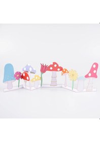 Resim Meri Meri - Mushroom Concertina Card - Mantar Tebrik Kartı 