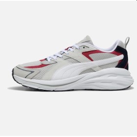 Resim Puma 395295-30 Hypnotic Günlük Spor Ayakkabı - Puma Gri Beyaz Kırmızı Gri - Beyaz - Kırmızı | Unisex 